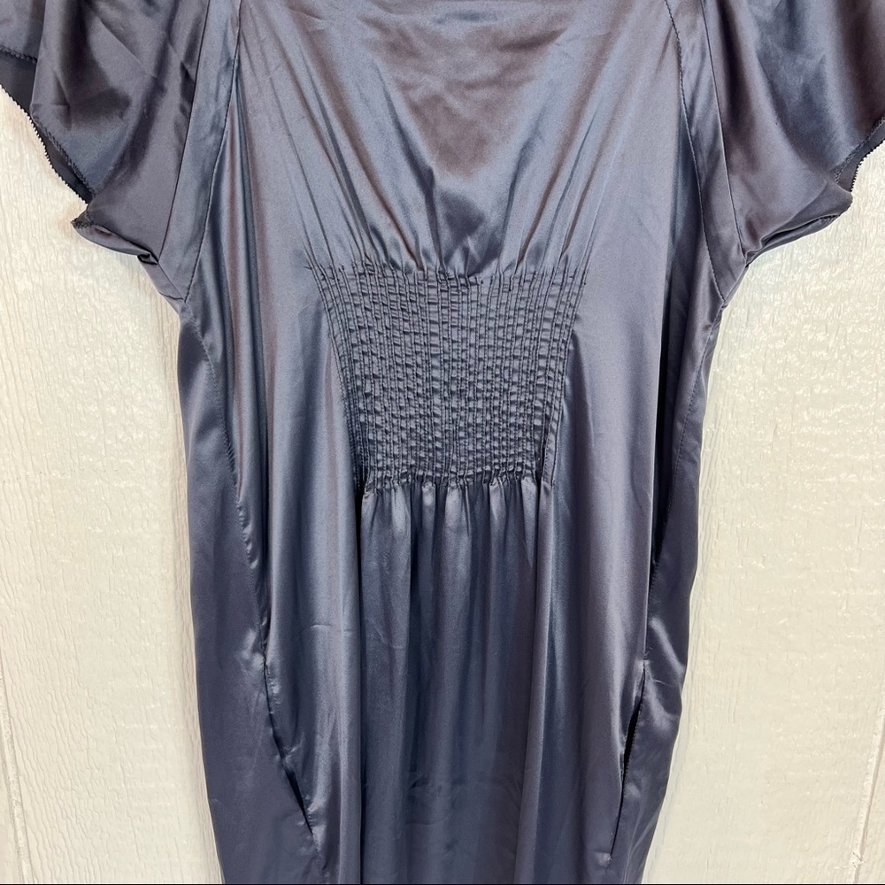 3.1 Philip Lim Purple Gray Silk Cocktail Dress - Picture 6 of 9